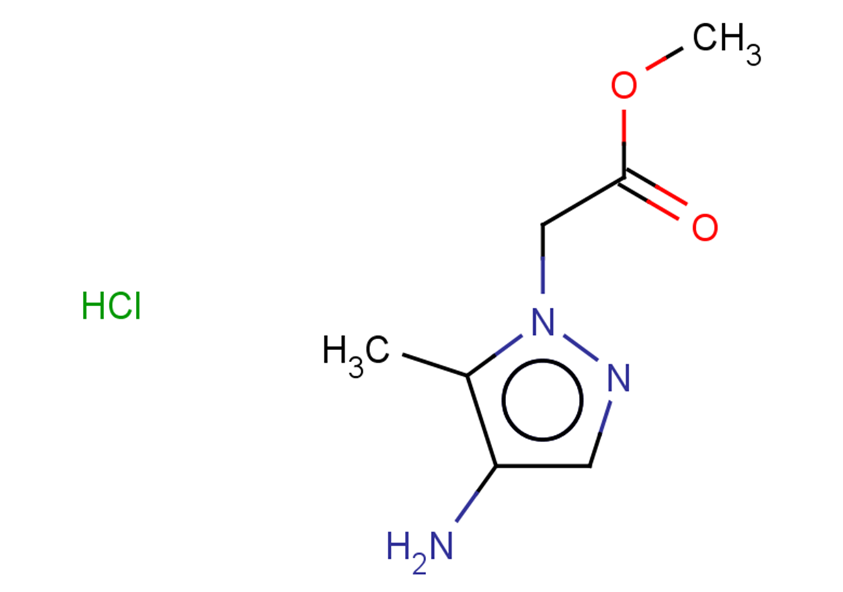 methyl 2-(4-amino-5-methyl-1H-pyrazol-1-yl)acetate hydrochloride