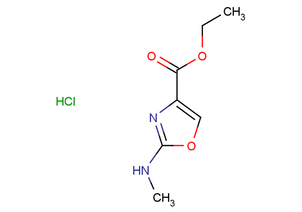 ethyl 2-(methylamino)-1,3-oxazole-4-carboxylate hydrochloride