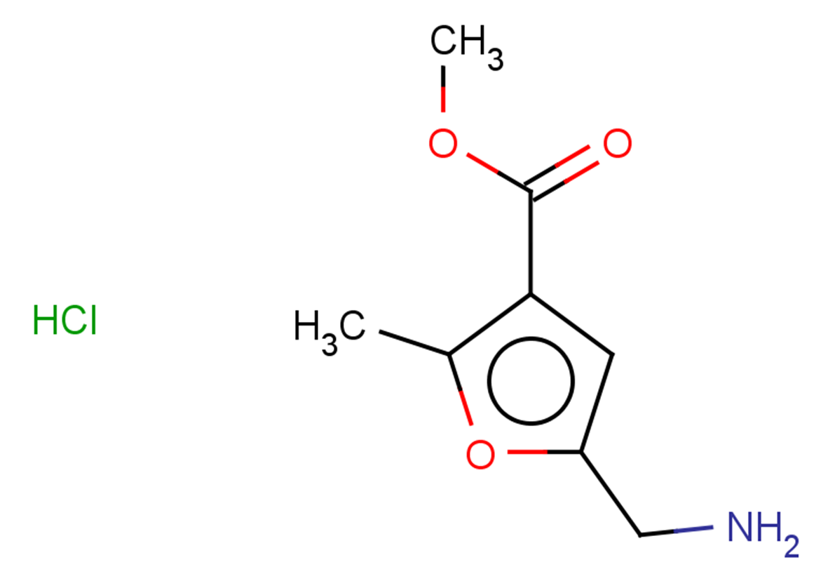 methyl 5-(aminomethyl)-2-methylfuran-3-carboxylate hydrochloride