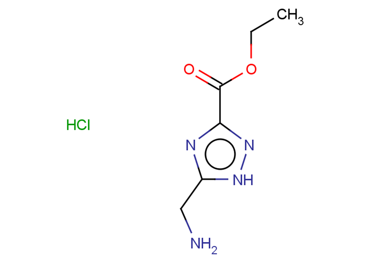 ethyl 5-(aminomethyl)-1H-1,2,4-triazole-3-carboxylate hydrochloride