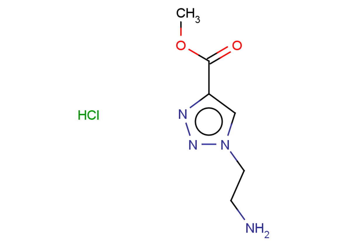 methyl 1-(2-aminoethyl)-1H-1,2,3-triazole-4-carboxylate hydrochloride