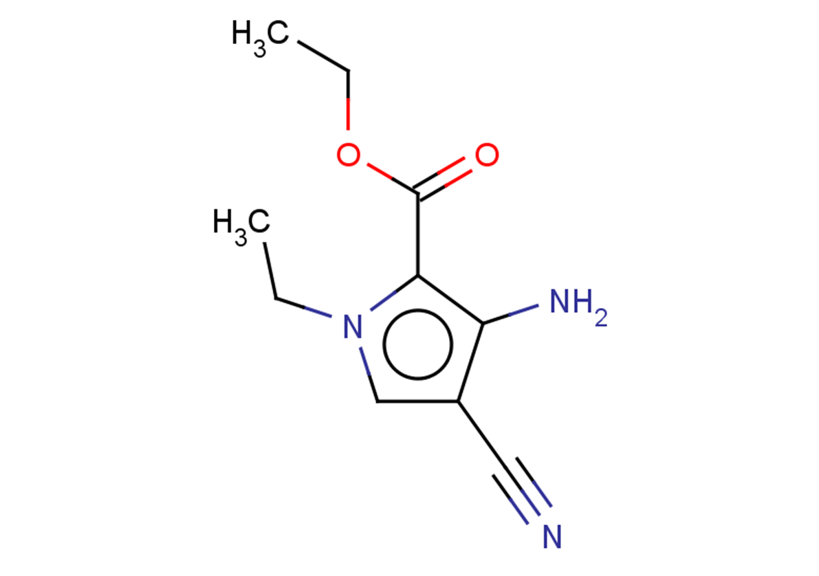 ethyl 3-amino-4-cyano-1-ethyl-1H-pyrrole-2-carboxylate