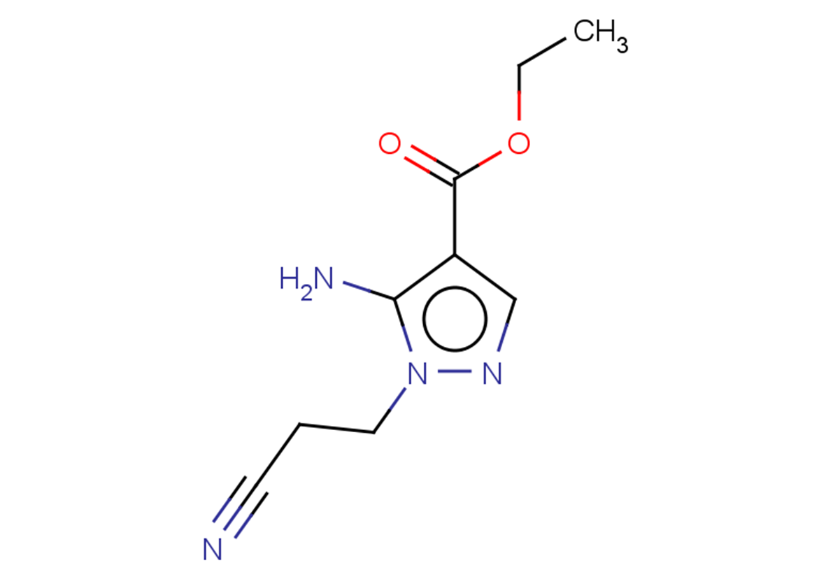 ethyl 5-amino-1-(2-cyanoethyl)-1H-pyrazole-4-carboxylate