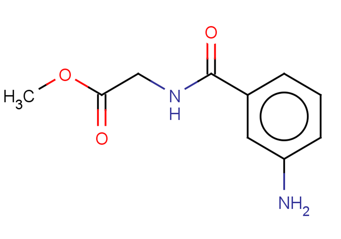 methyl 2-[(3-aminophenyl)formamido]acetate