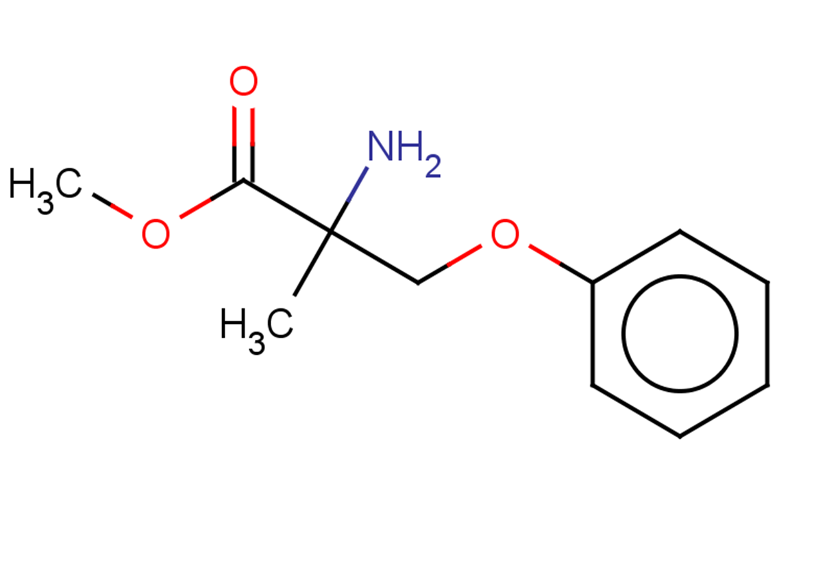 methyl 2-amino-2-methyl-3-phenoxypropanoate