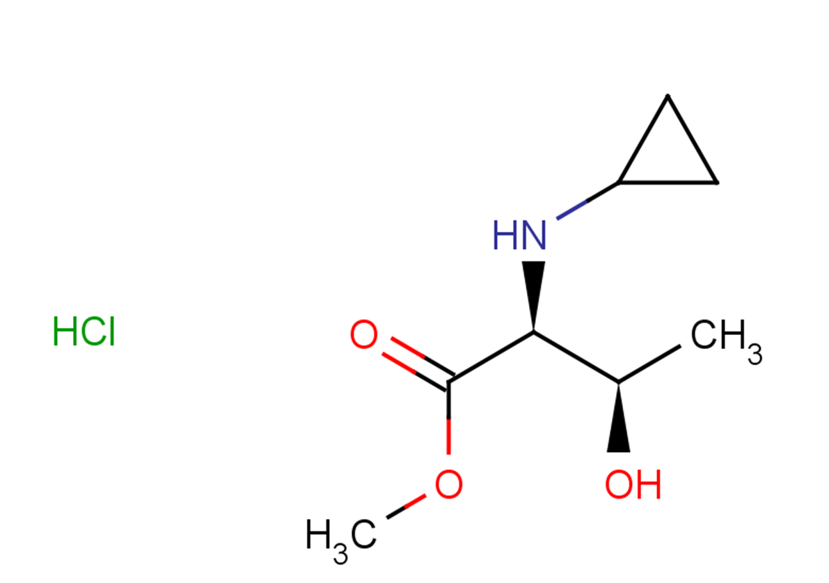 methyl (2S,3R)-2-(cyclopropylamino)-3-hydroxybutanoate hydrochloride