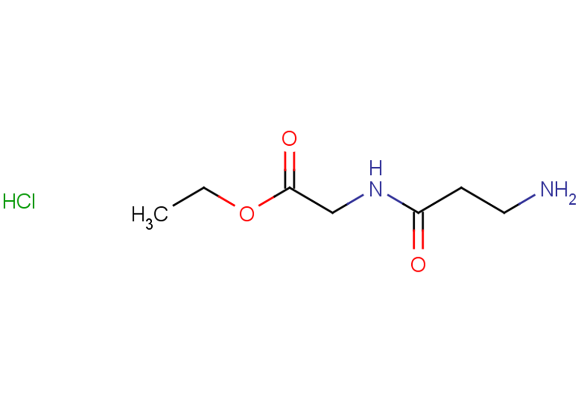 ethyl 2-(3-aminopropanamido)acetate hydrochloride