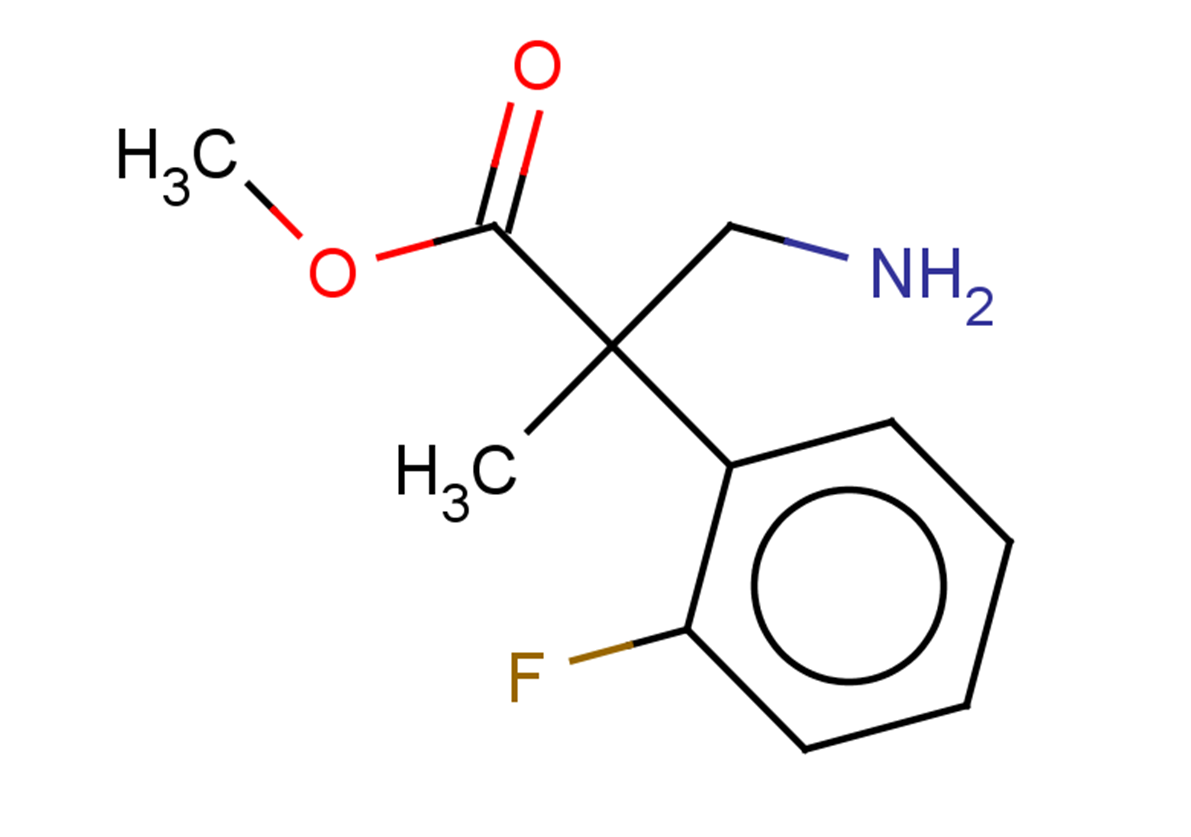 methyl 3-amino-2-(2-fluorophenyl)-2-methylpropanoate