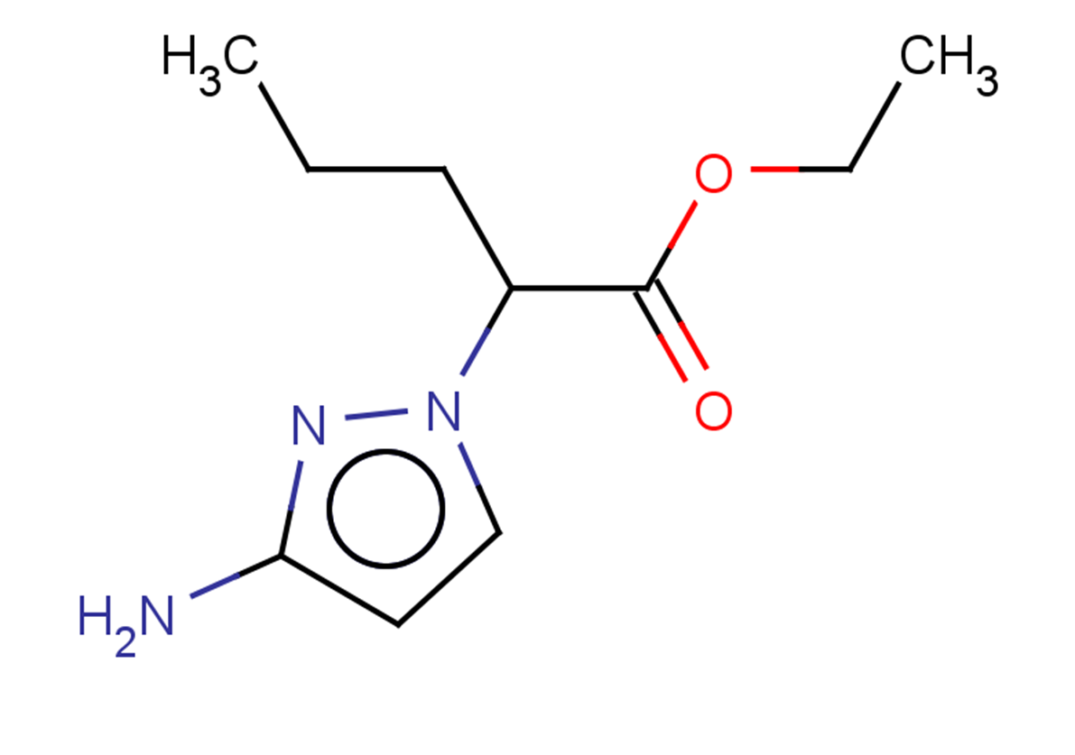 ethyl 2-(3-amino-1H-pyrazol-1-yl)pentanoate