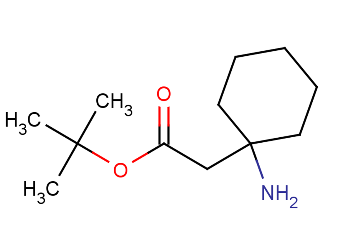 tert-butyl 2-(1-aminocyclohexyl)acetate