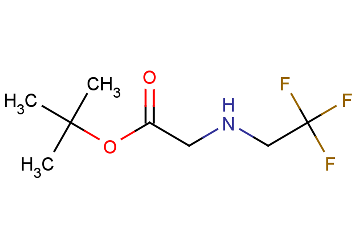 tert-butyl 2-[(2,2,2-trifluoroethyl)amino]acetate