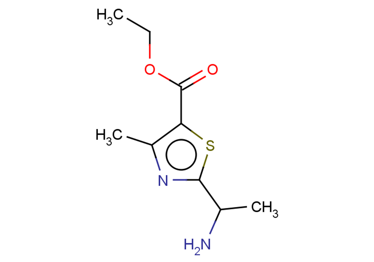 ethyl 2-(1-aminoethyl)-4-methyl-1,3-thiazole-5-carboxylate