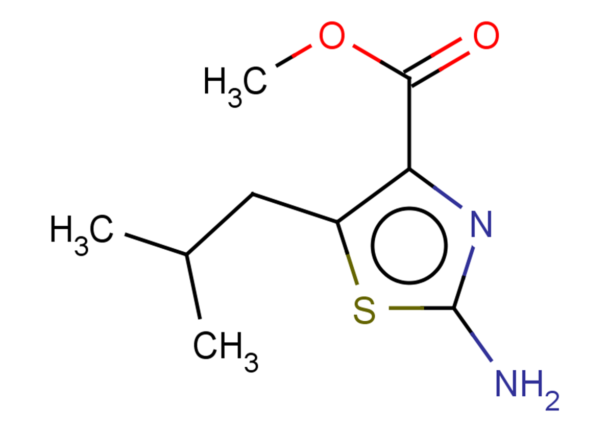 methyl 2-amino-5-(2-methylpropyl)-1,3-thiazole-4-carboxylate