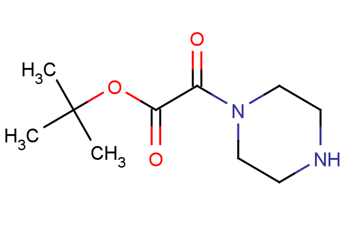 tert-butyl 2-oxo-2-(piperazin-1-yl)acetate