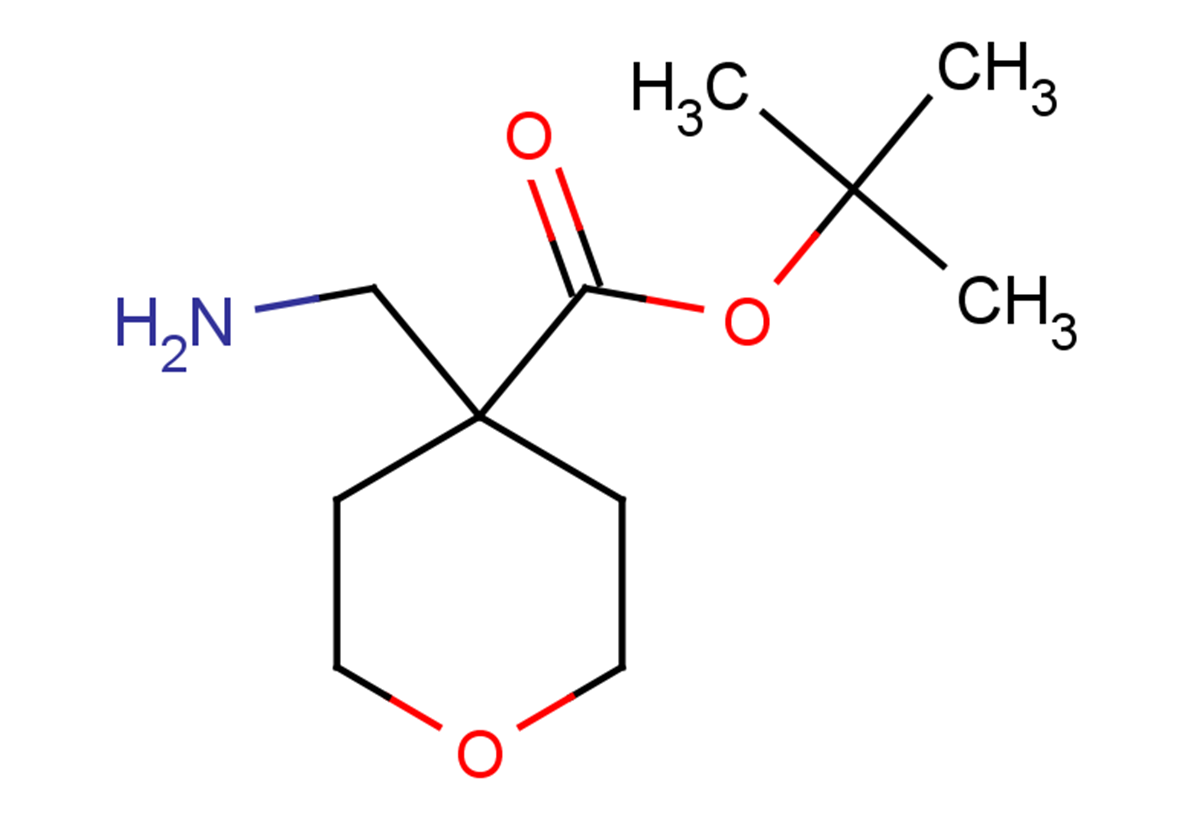 tert-butyl 4-(aminomethyl)oxane-4-carboxylate