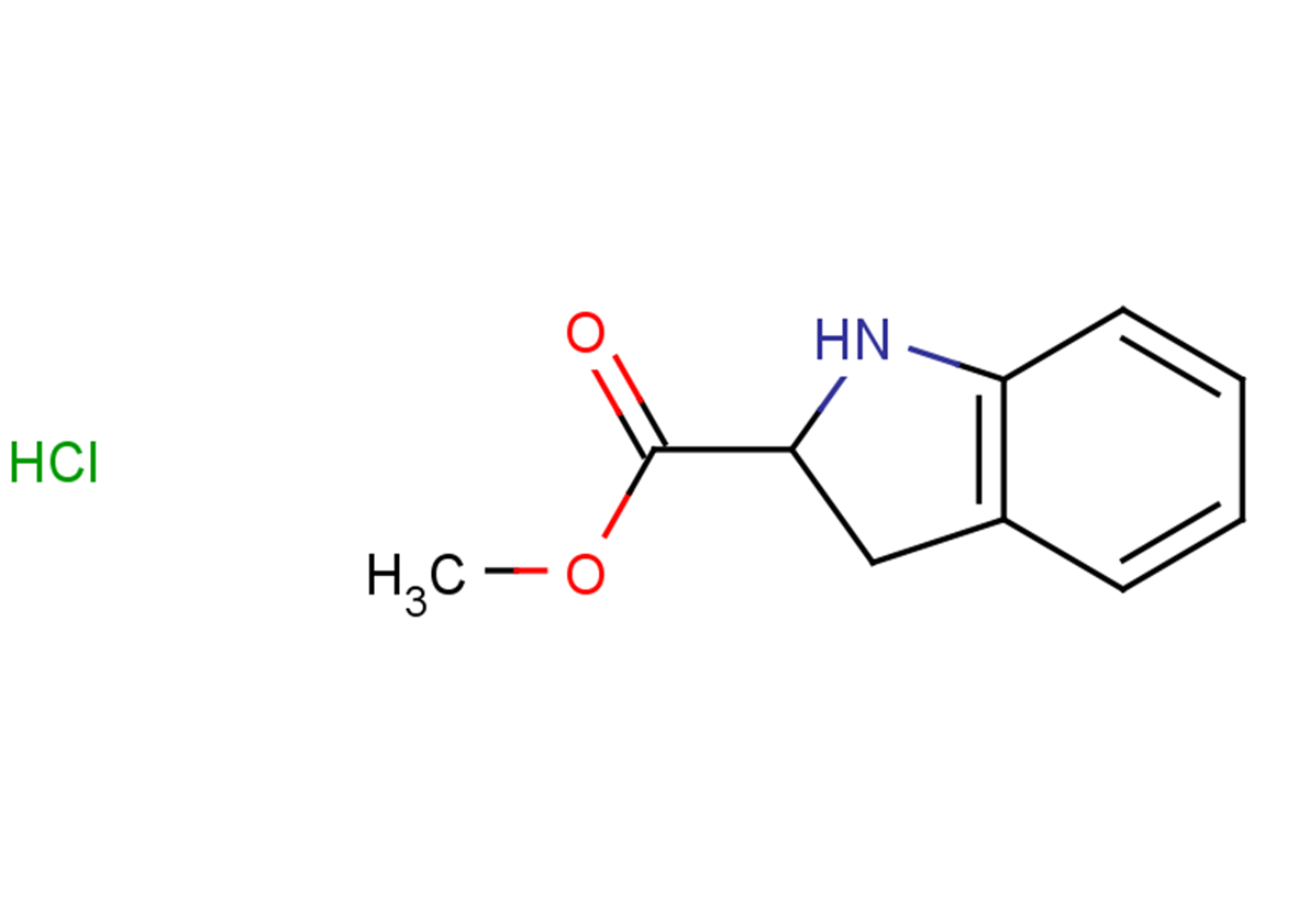 methyl 2,3-dihydro-1H-indole-2-carboxylate hydrochloride