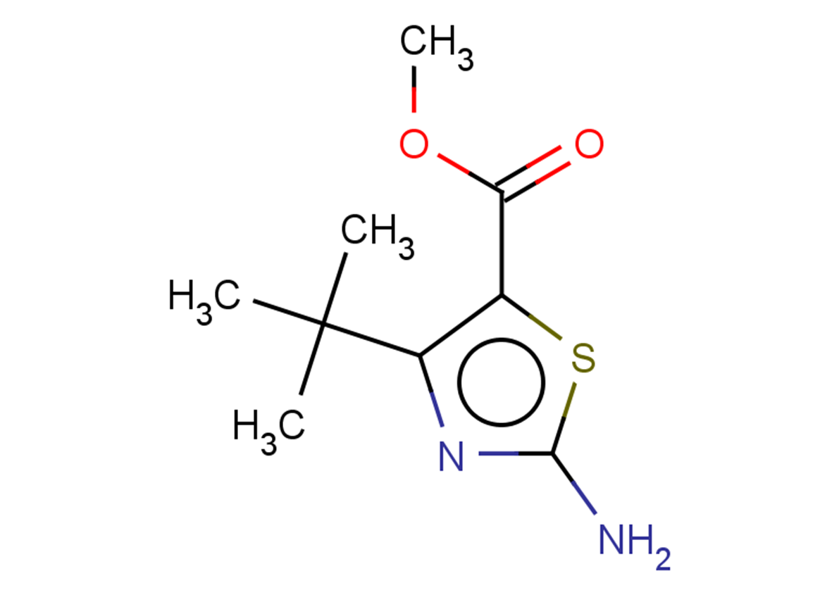 methyl 2-amino-4-tert-butyl-1,3-thiazole-5-carboxylate