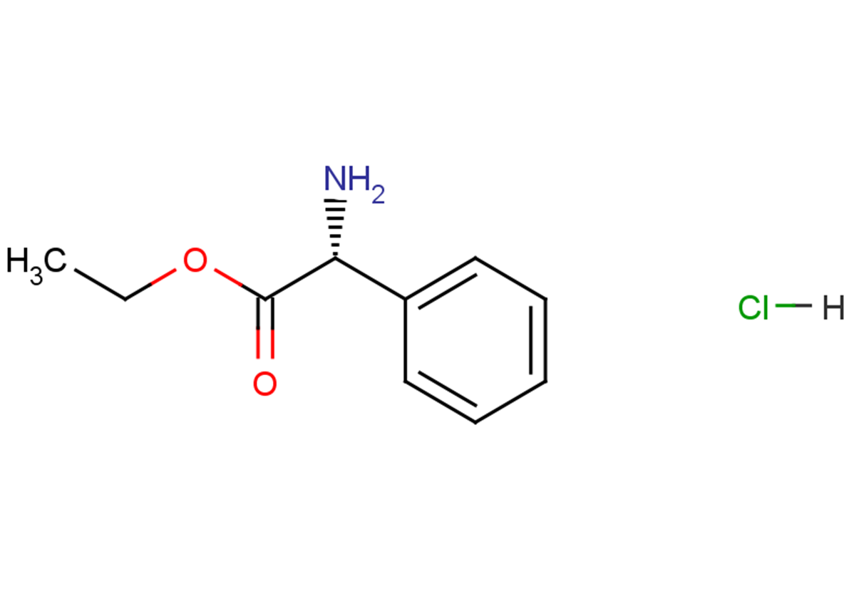 ethyl (2R)-2-amino-2-phenylacetate hydrochloride