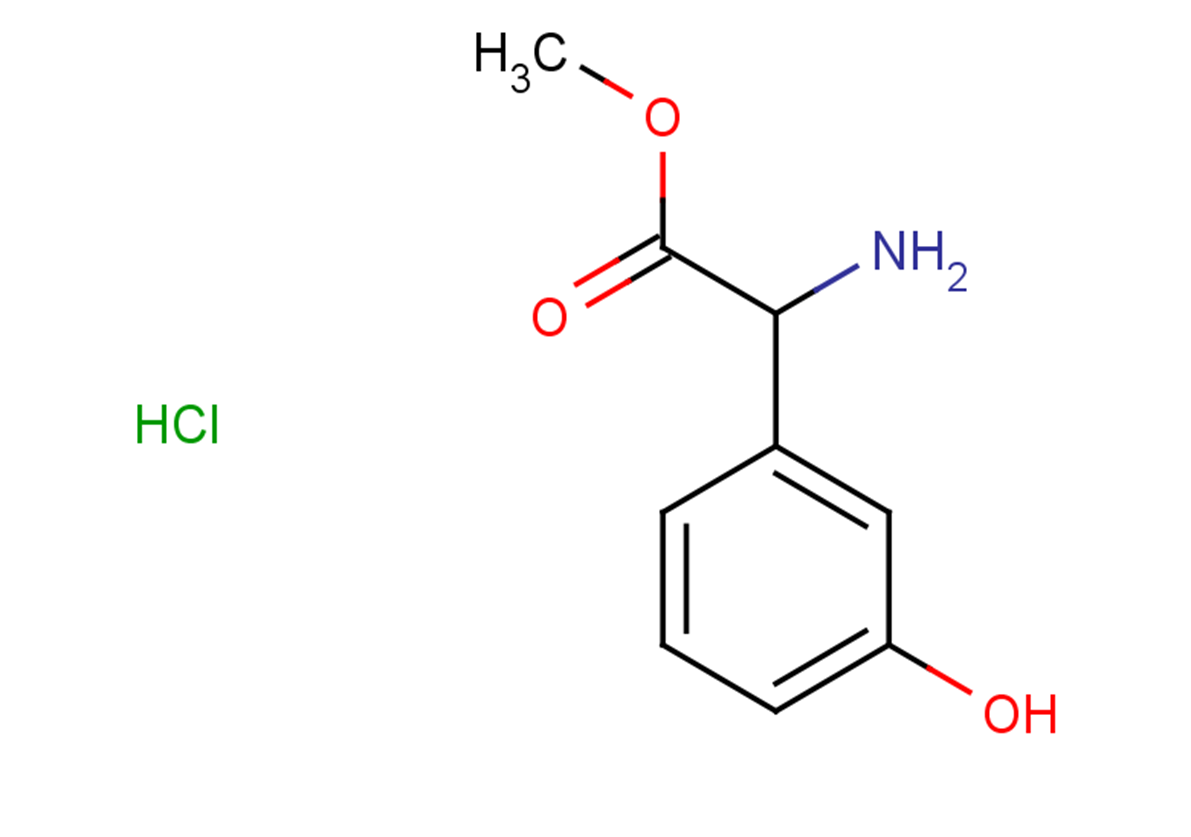 methyl 2-amino-2-(3-hydroxyphenyl)acetate hydrochloride