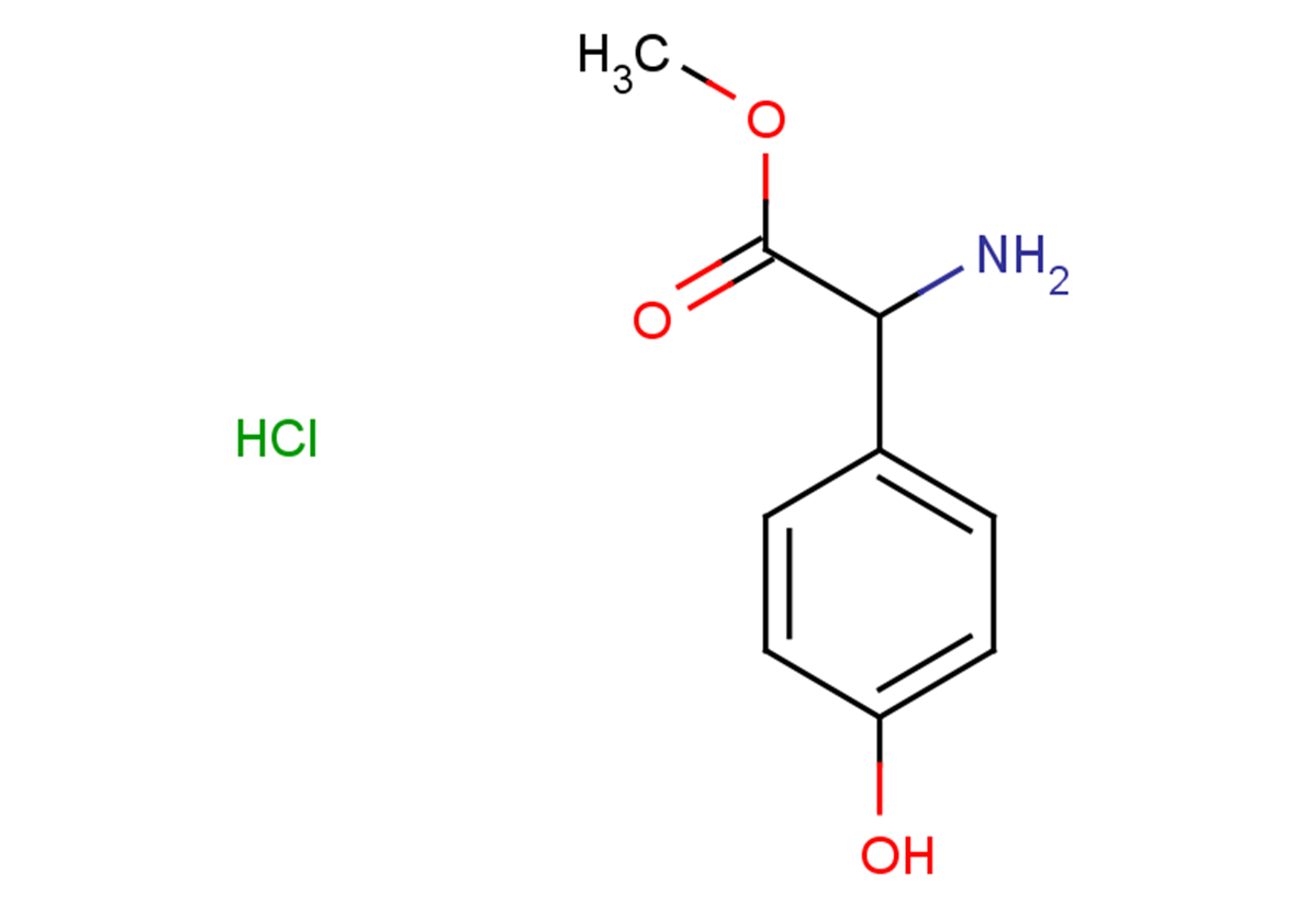 methyl 2-amino-2-(4-hydroxyphenyl)acetate hydrochloride