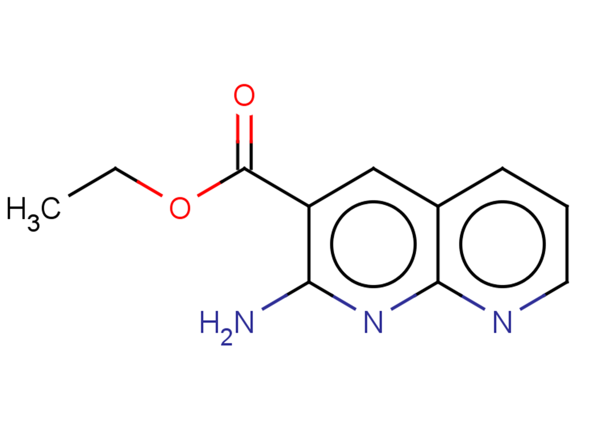 ethyl 2-amino-1,8-naphthyridine-3-carboxylate