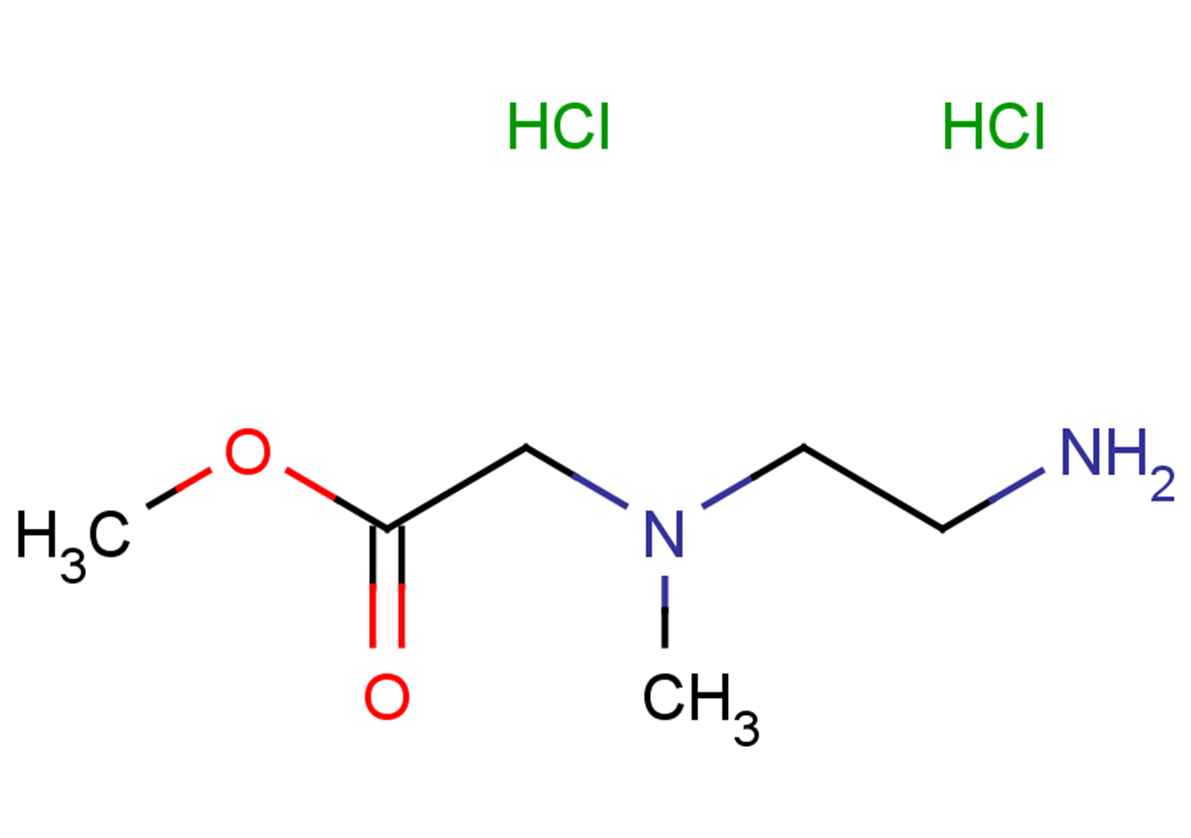 methyl 2-[(2-aminoethyl)(methyl)amino]acetate dihydrochloride
