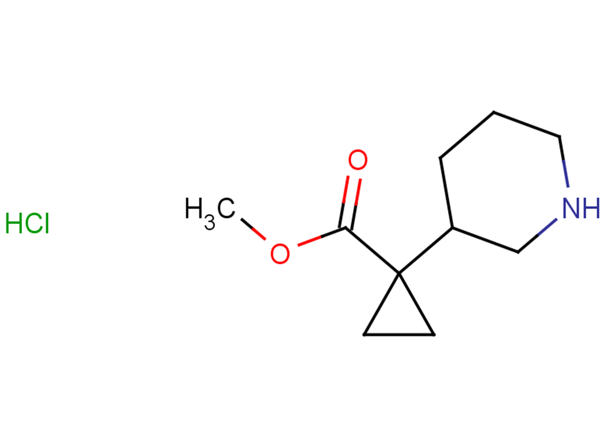methyl 1-(piperidin-3-yl)cyclopropane-1-carboxylate hydrochloride