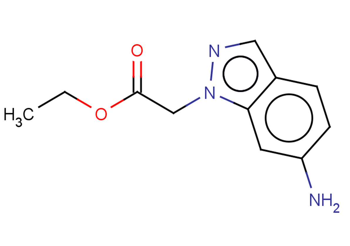 ethyl 2-(6-amino-1H-indazol-1-yl)acetate