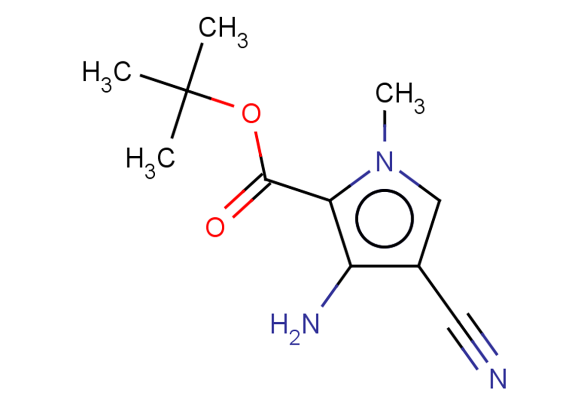 tert-butyl 3-amino-4-cyano-1-methyl-1H-pyrrole-2-carboxylate