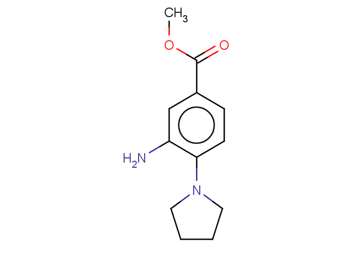 methyl 3-amino-4-(pyrrolidin-1-yl)benzoate