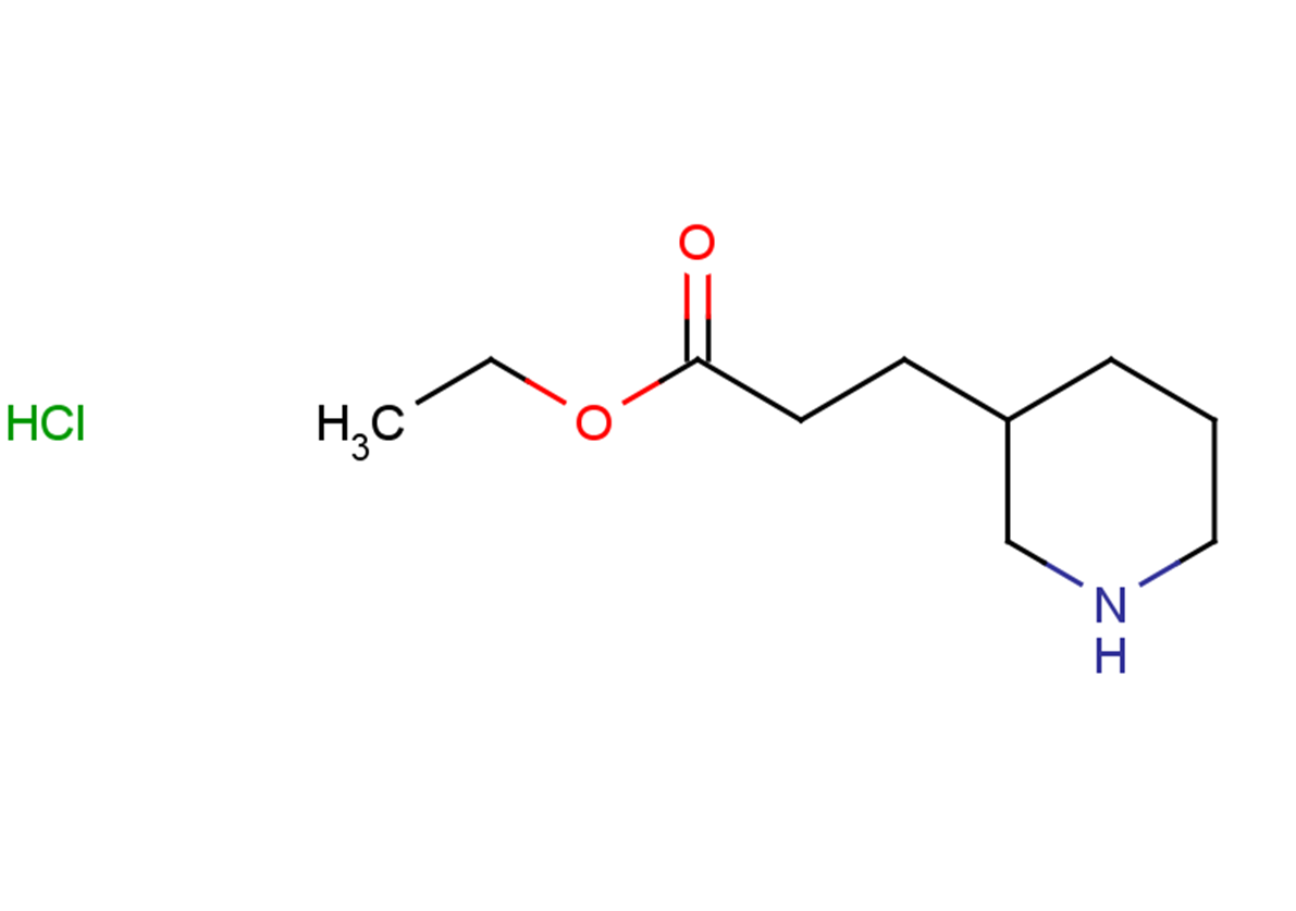 ethyl 3-(piperidin-3-yl)propanoate hydrochloride