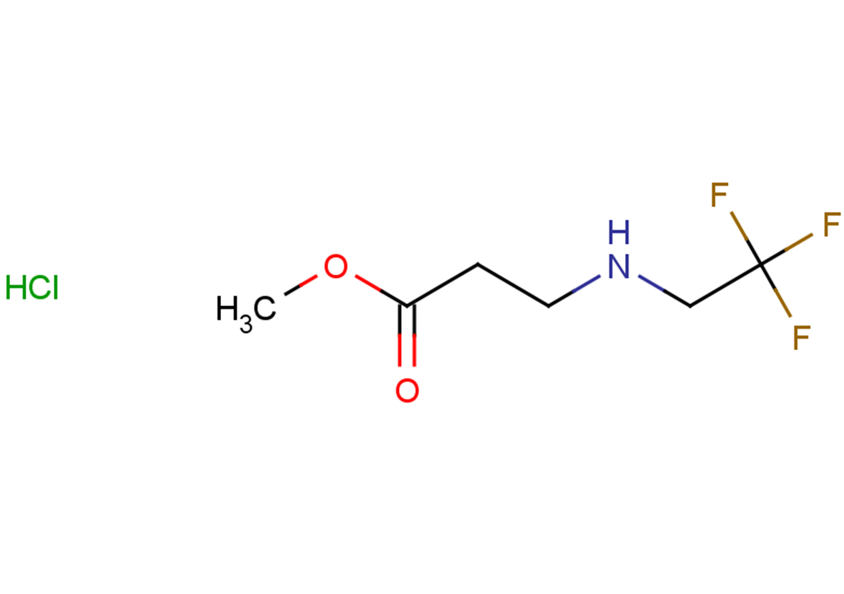 methyl 3-[(2,2,2-trifluoroethyl)amino]propanoate hydrochloride