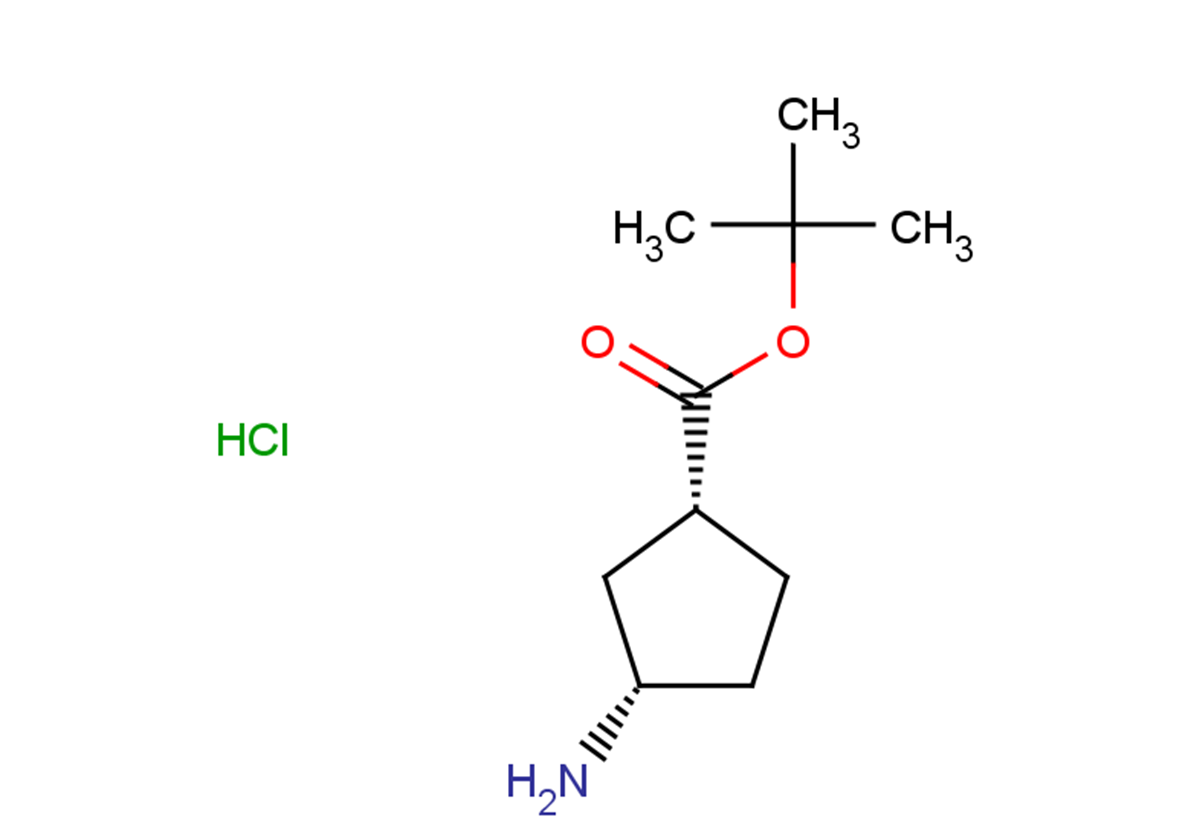 tert-butyl (1R,3S)-3-aminocyclopentane-1-carboxylate hydrochloride