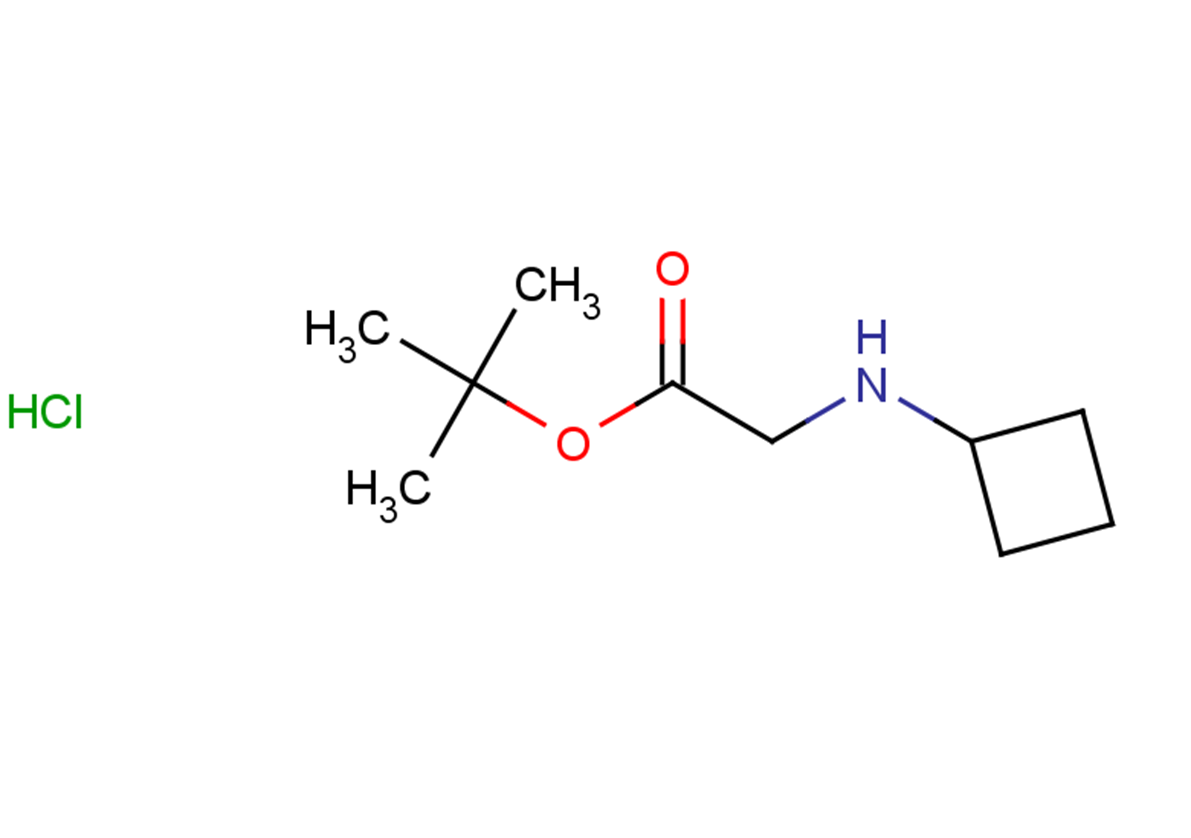 tert-butyl 2-(cyclobutylamino)acetate hydrochloride