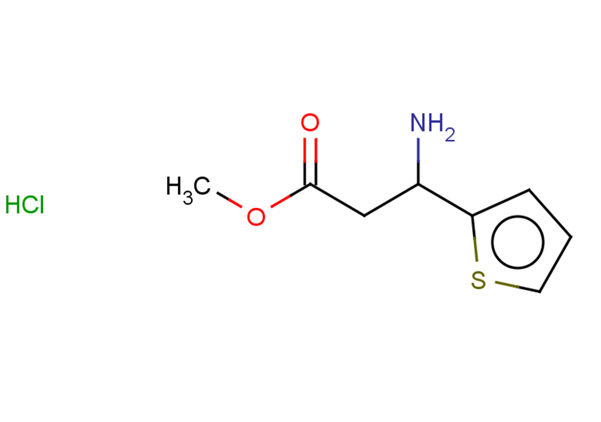 methyl 3-amino-3-(thiophen-2-yl)propanoate hydrochloride