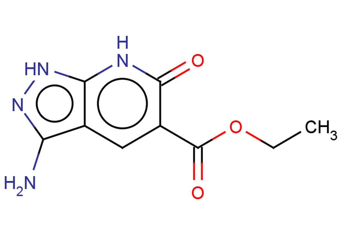 ethyl 3-amino-6-oxo-1H,6H,7H-pyrazolo[3,4-b]pyridine-5-carboxylate