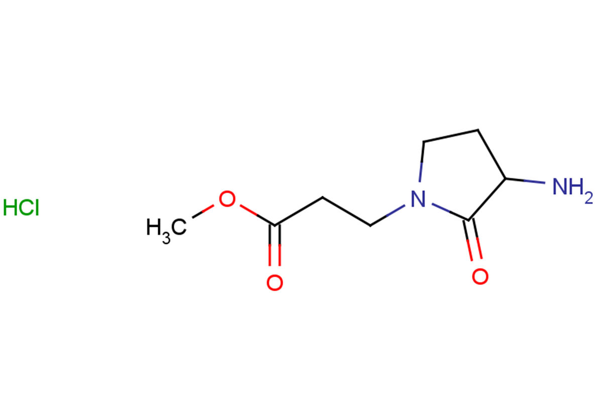 methyl 3-(3-amino-2-oxopyrrolidin-1-yl)propanoate hydrochloride