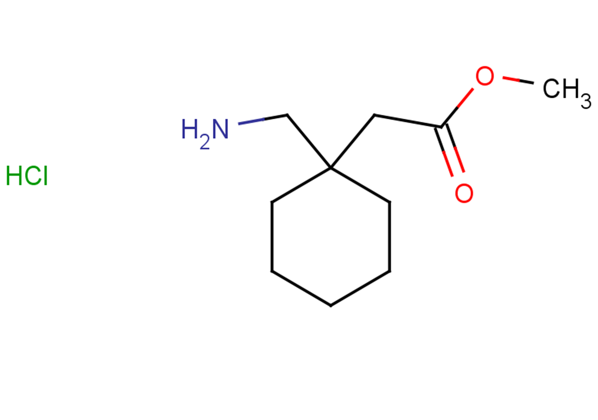 methyl 2-[1-(aminomethyl)cyclohexyl]acetate hydrochloride