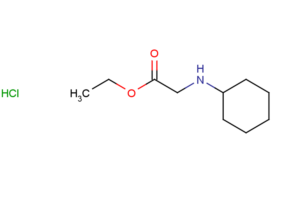 ethyl 2-(cyclohexylamino)acetate hydrochloride