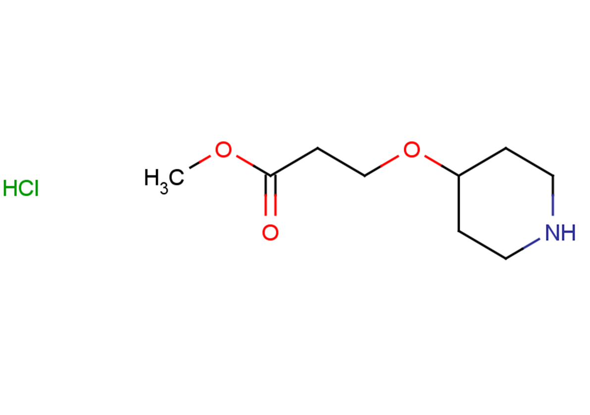 methyl 3-(piperidin-4-yloxy)propanoate hydrochloride