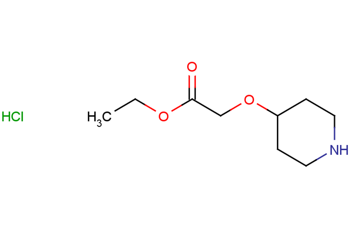 ethyl 2-(piperidin-4-yloxy)acetate hydrochloride