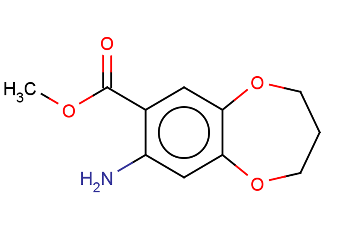 methyl 8-amino-3,4-dihydro-2H-1,5-benzodioxepine-7-carboxylate