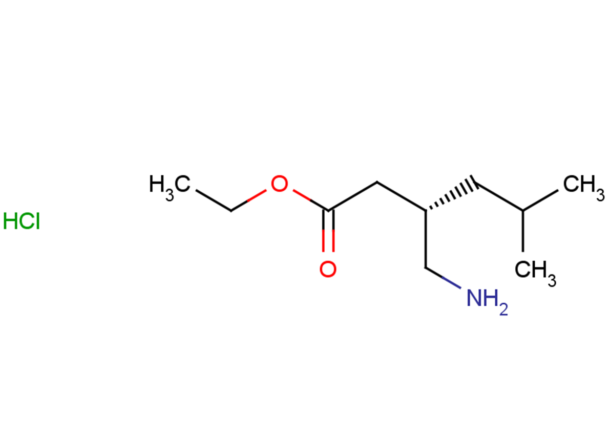 ethyl (3S)-3-(aminomethyl)-5-methylhexanoate hydrochloride