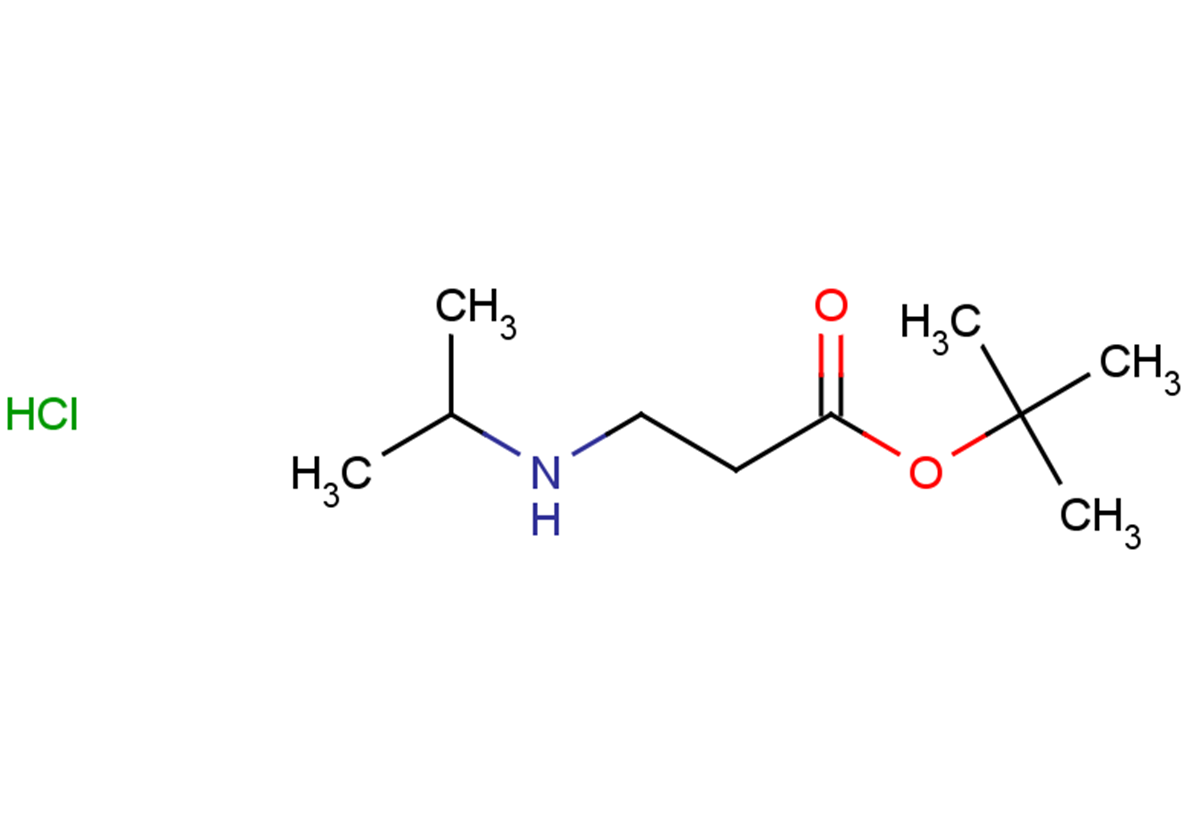 tert-butyl 3-(propan-2-ylamino)propanoate hydrochloride