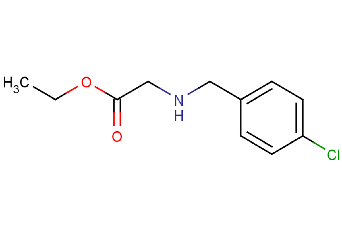 ethyl 2-{[(4-chlorophenyl)methyl]amino}acetate