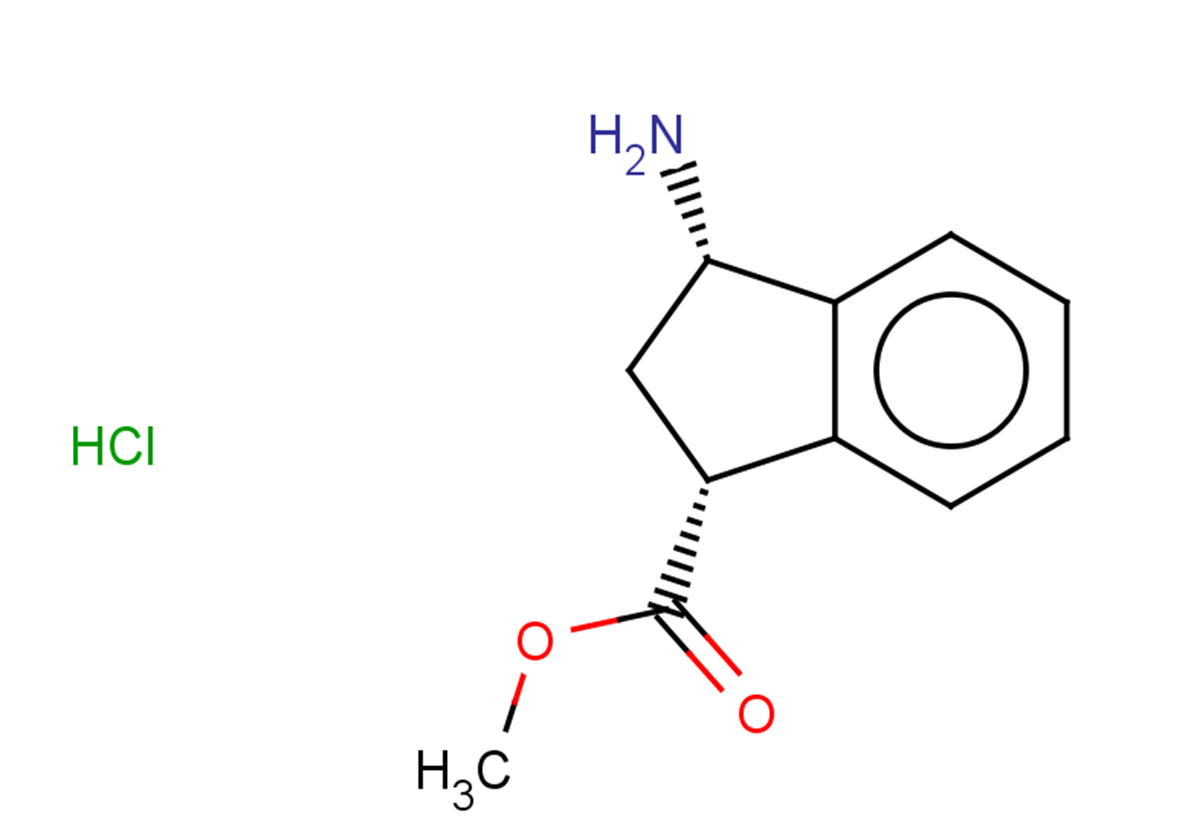 methyl (1R,3S)-3-amino-2,3-dihydro-1H-indene-1-carboxylate hydrochloride