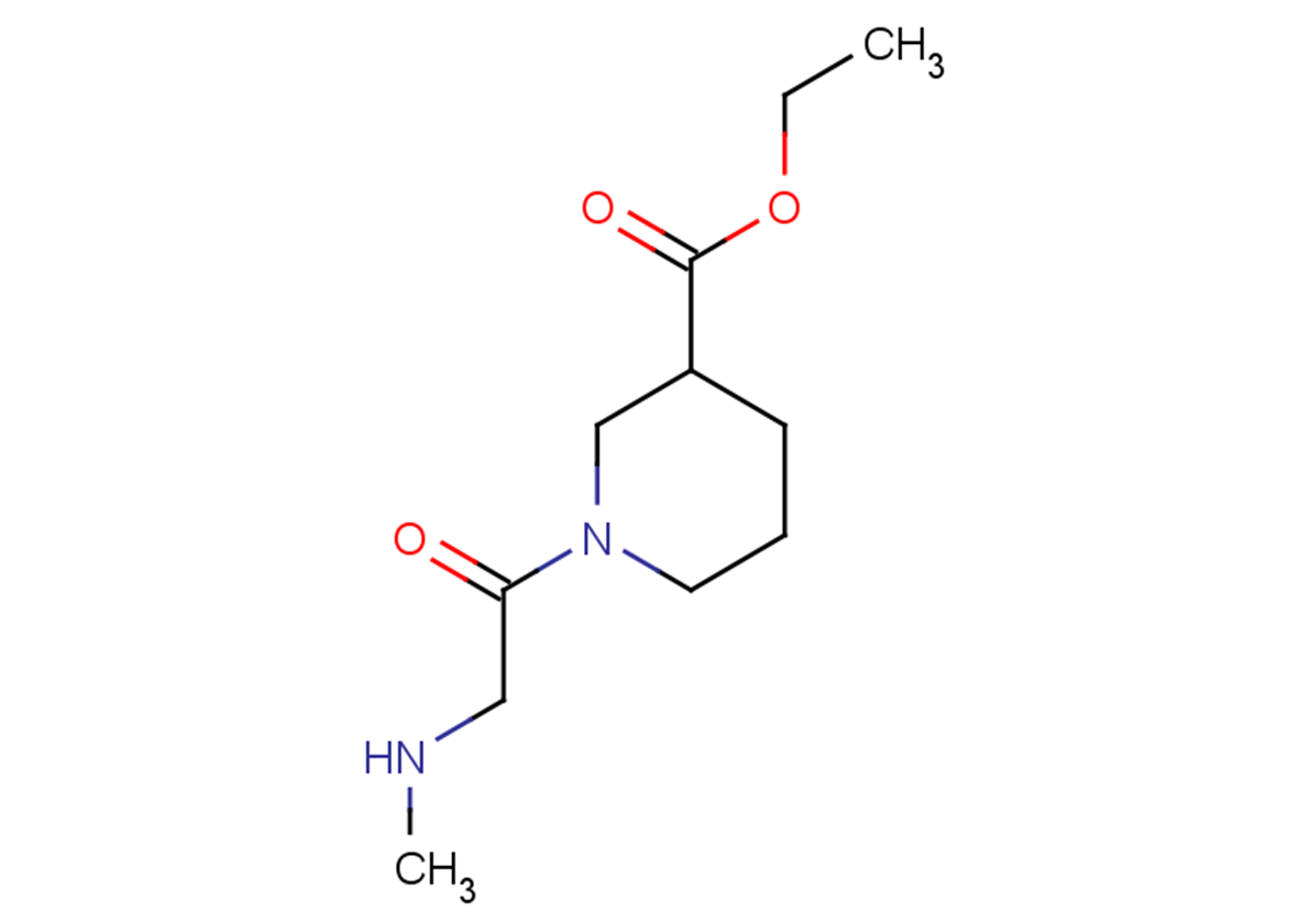 ethyl 1-[2-(methylamino)acetyl]piperidine-3-carboxylate