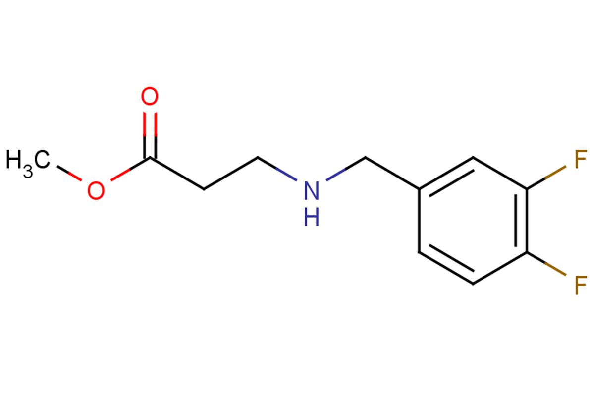 methyl 3-{[(3,4-difluorophenyl)methyl]amino}propanoate