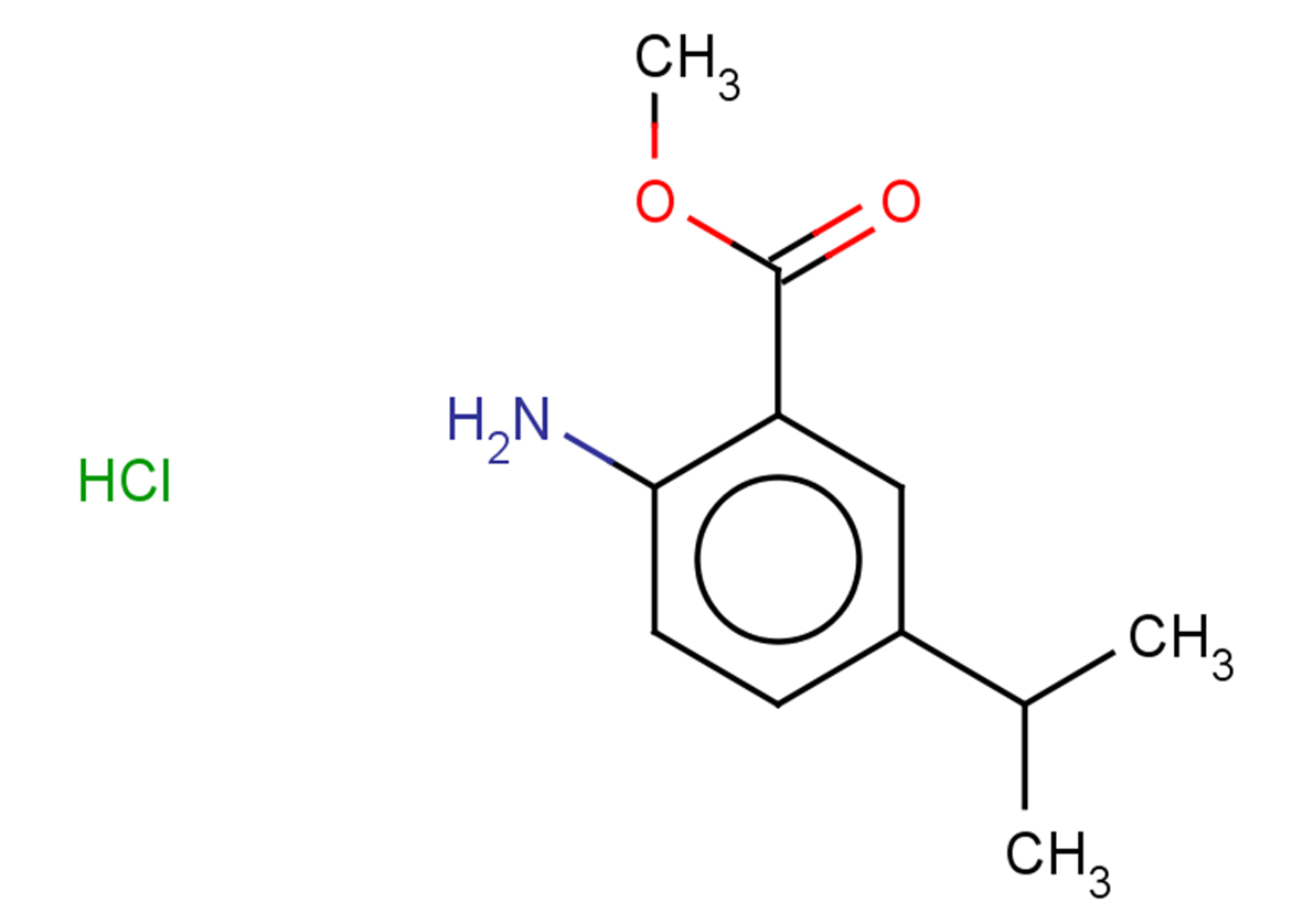 methyl 2-amino-5-(propan-2-yl)benzoate hydrochloride
