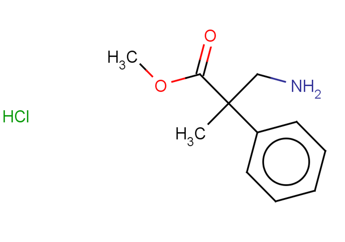 methyl 3-amino-2-methyl-2-phenylpropanoate hydrochloride